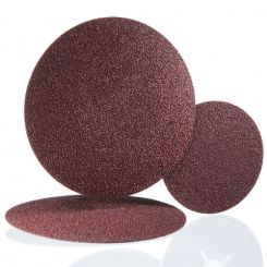 Discs Hermesit RB 530 J, velour backed P150 125 mm without centre hole 