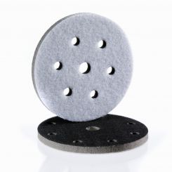 Zubehör Klett-Soft Pad P 73 15 mm gelocht, 6 x / Ø 41 mm mit 1/4" Schraube 